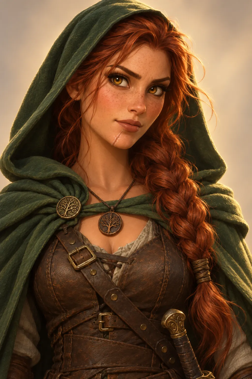 Brynn Halloway in the 3D animated Look