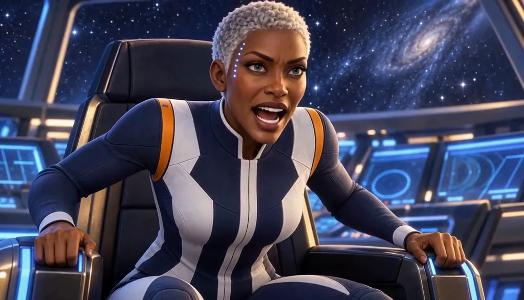 Captain Rhea Okonkwo: Hold on