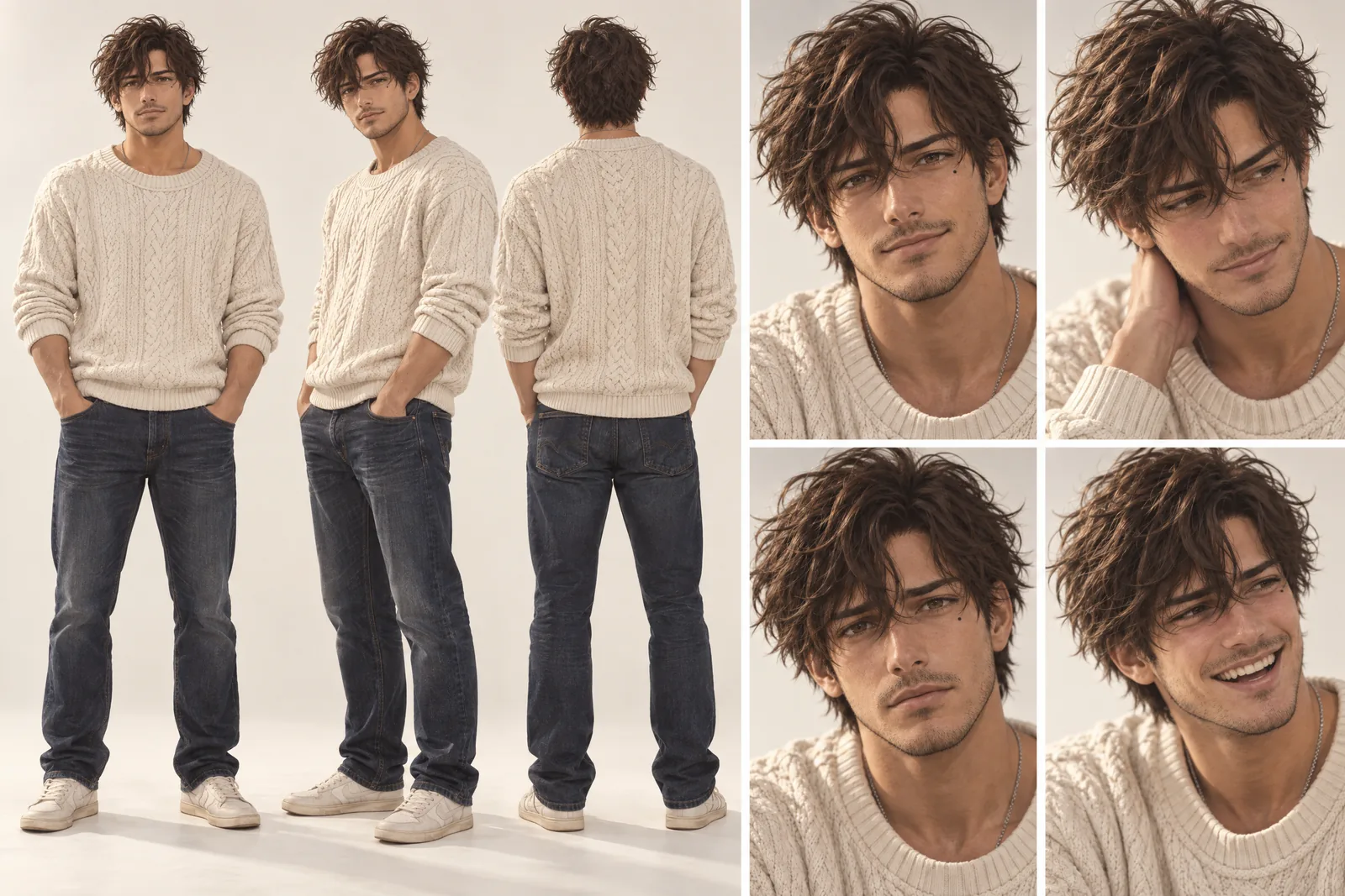 Elias Varo character sheet in the Live action Look