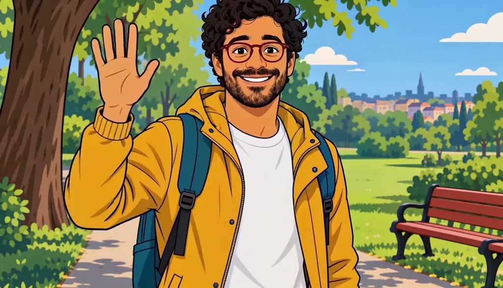 Milo Fenn, 2D cartoon Look: Milo, 2D cartoon