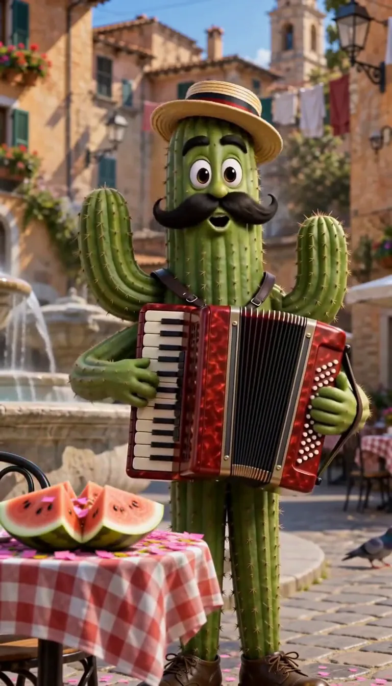 Piazza Pazza: Cactusso Accordiano
