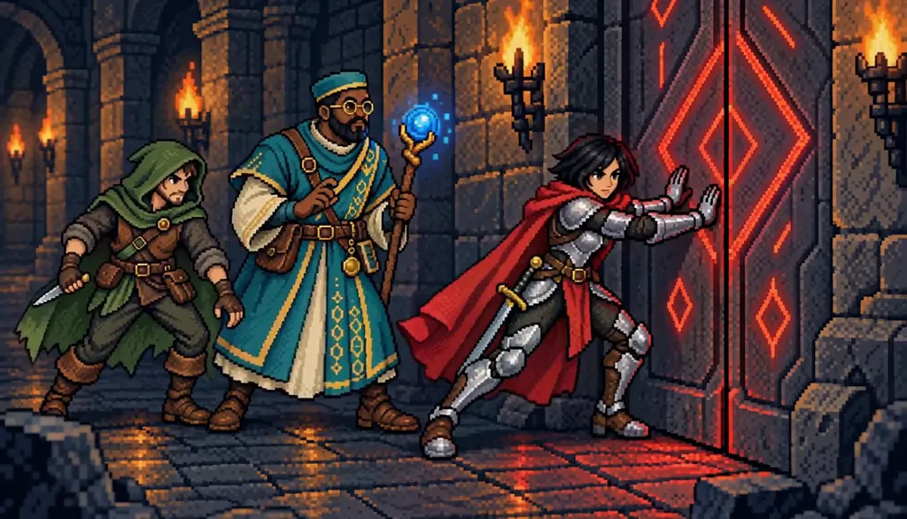 Emberfall Quest: The boss door