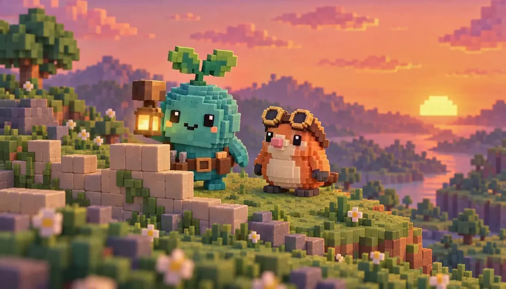 Cubelight: The sun goes down