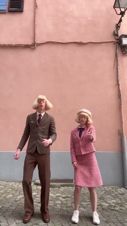 Jean and Clarabelle in their original street dance reel